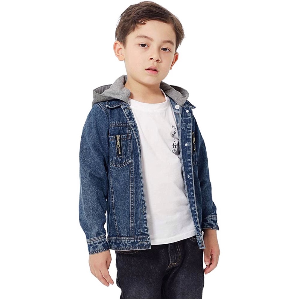 Peek Boys Hooded Jean Jacket